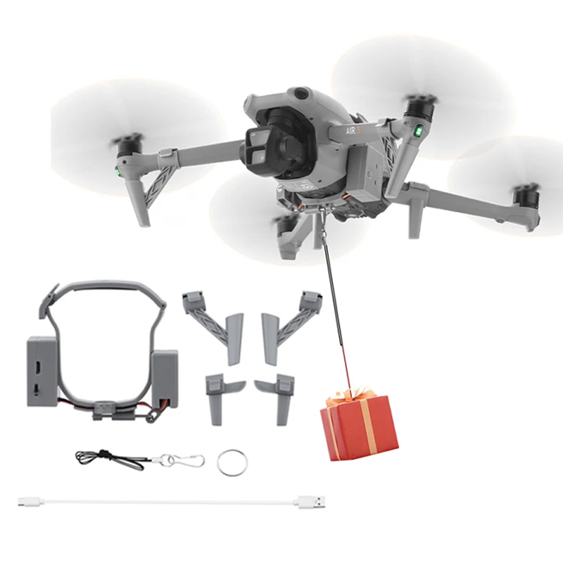 Dji Drone Air 3 - BRDRC Airdrop System for DJI Air