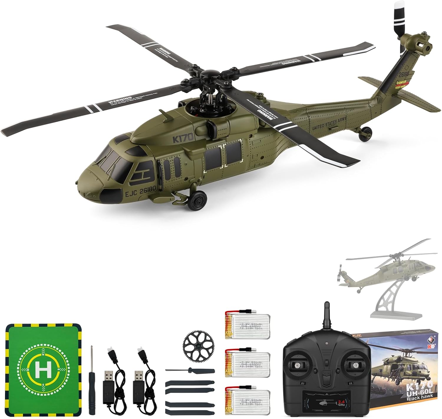WLtoys K170 Brushless 4-CH RC  - Rc Helicopter Large review and price