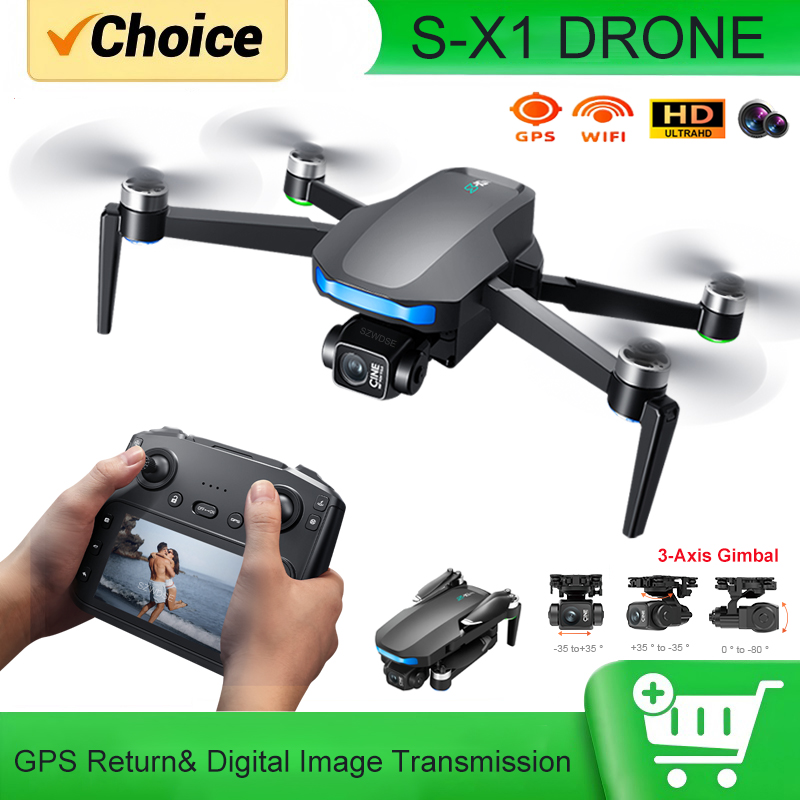 S-X1 MAX GPS Drone with 3-Axis - Rc Helicopter Electric review and price