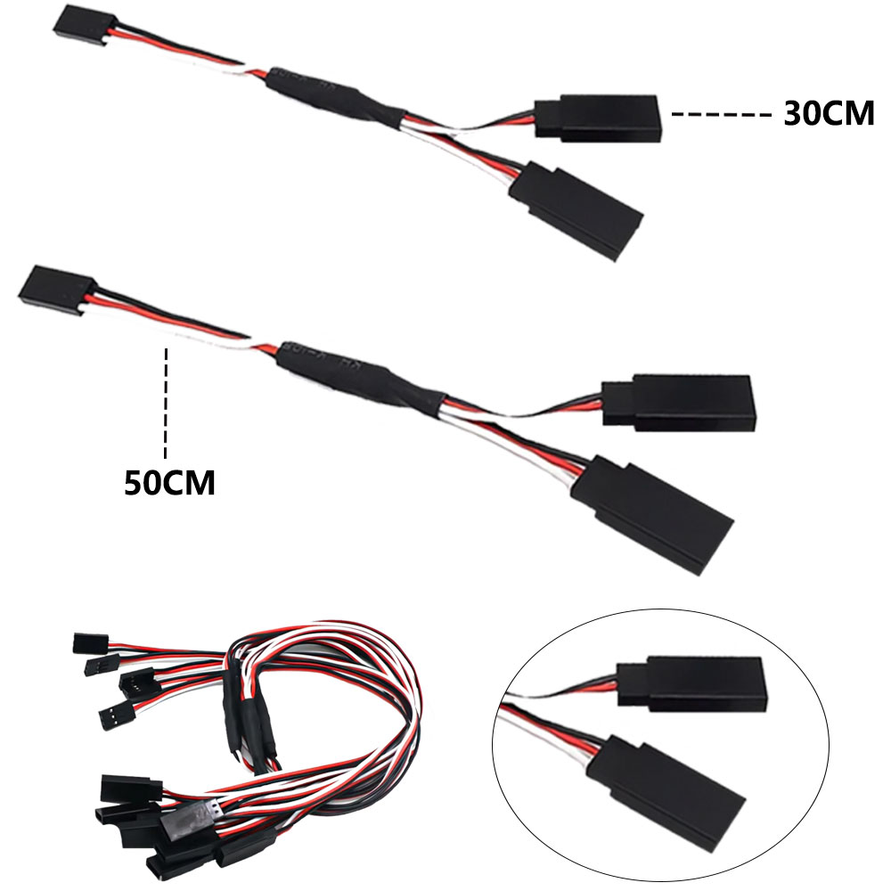 5/8/10pcs RC Servo Y Extension - Rc Helicopter Battery review and price