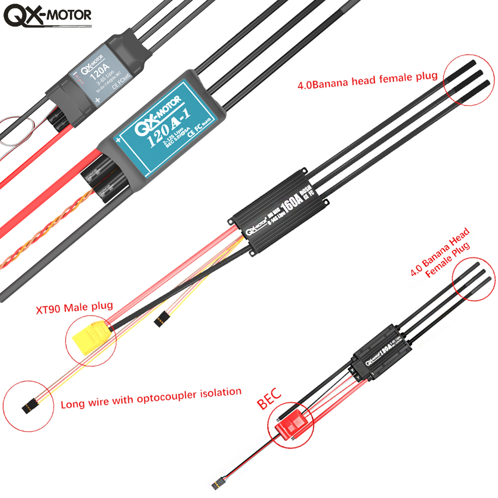QX-MOTOR Brushless ESC series  - Rc Helicopter Battery review and price