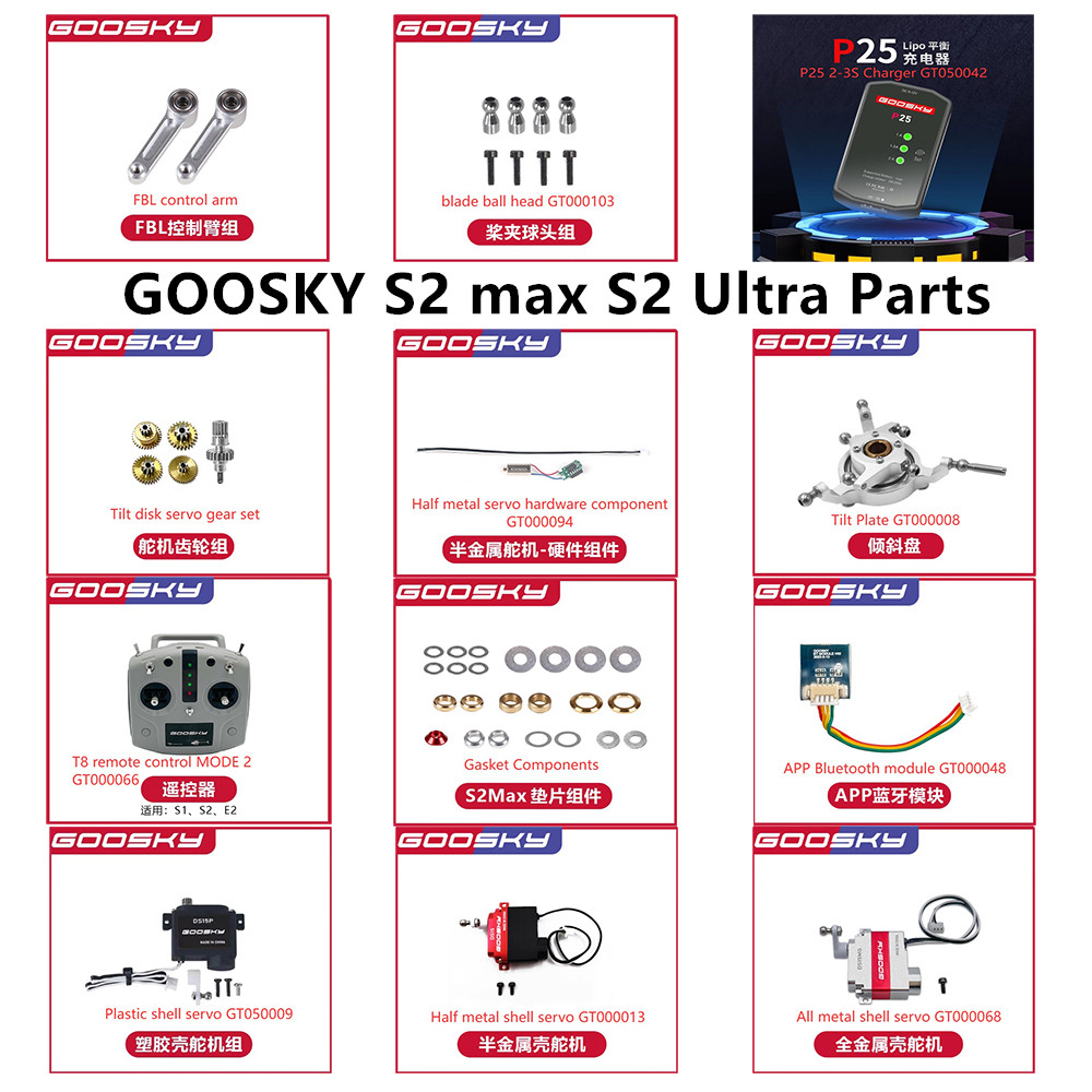 GOOSKY S2 max S2 Ultra RC Heli - Rc Helicopter Coaxial review and price