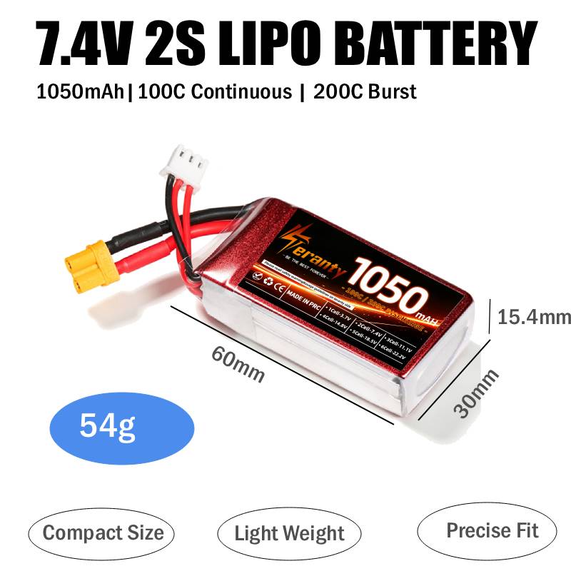 2PCS 1050mAh 2S 3S 4S RC Lipo  - Rc Helicopter Battery review and price