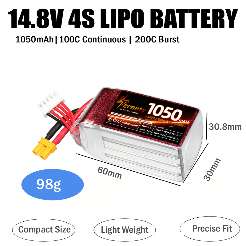 2PCS 1050mAh 2S 3S 4S RC Lipo  - Rc Helicopter Battery review and price