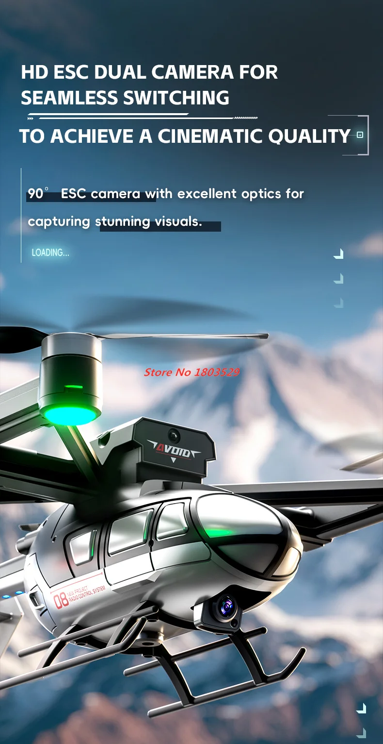 Brushless Obstacle avoidance W - Rc Helicopter Electric review and price
